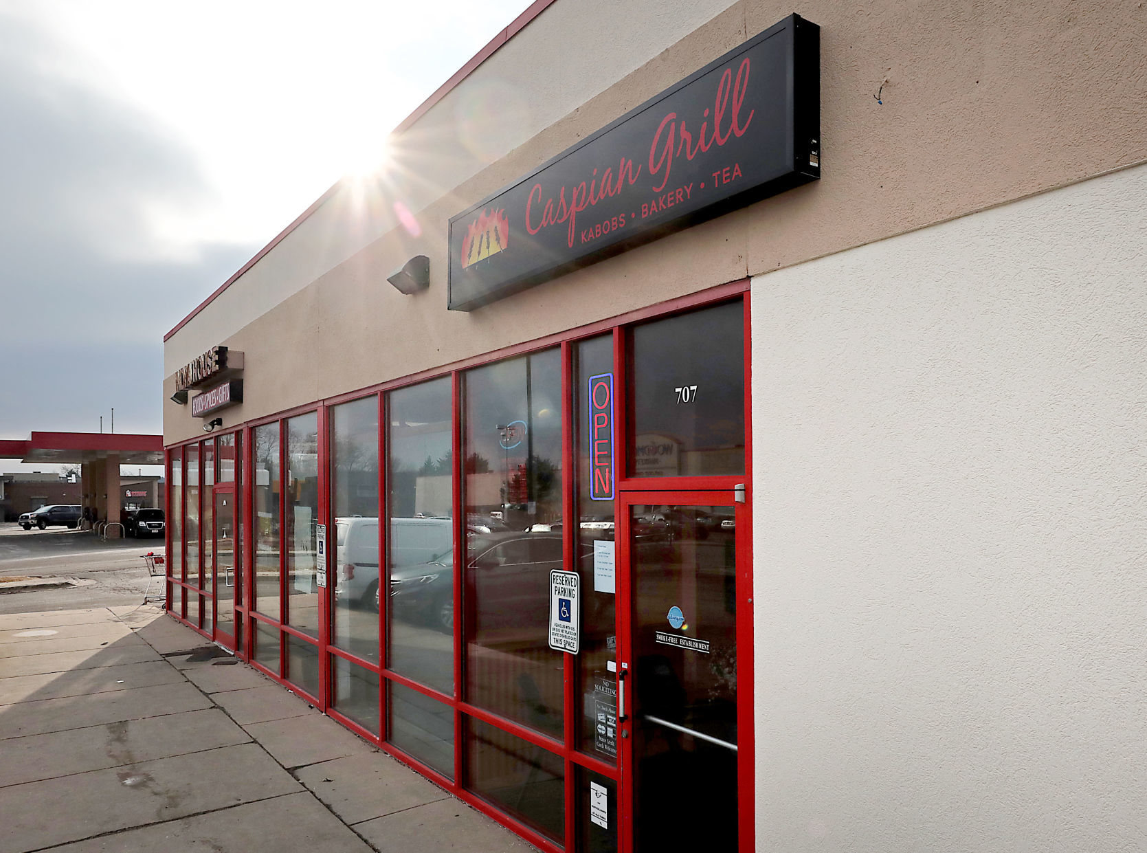 Caspian Grill exterior
